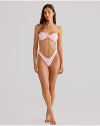 Vacay Swimwear - Positano Bottom Marshmallow