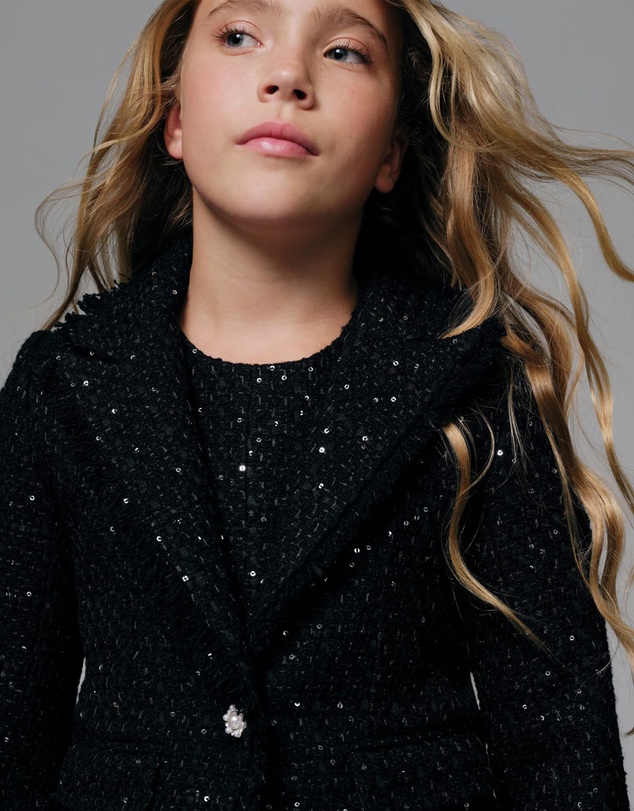 Bardot Junior - Ava Boucle Blazer - Kids-Teens