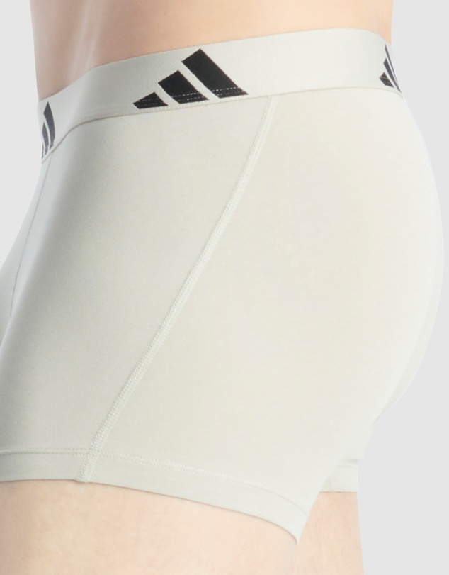 adidas Sportswear - 3 Pack Active Flex Cotton Trunk Underwear