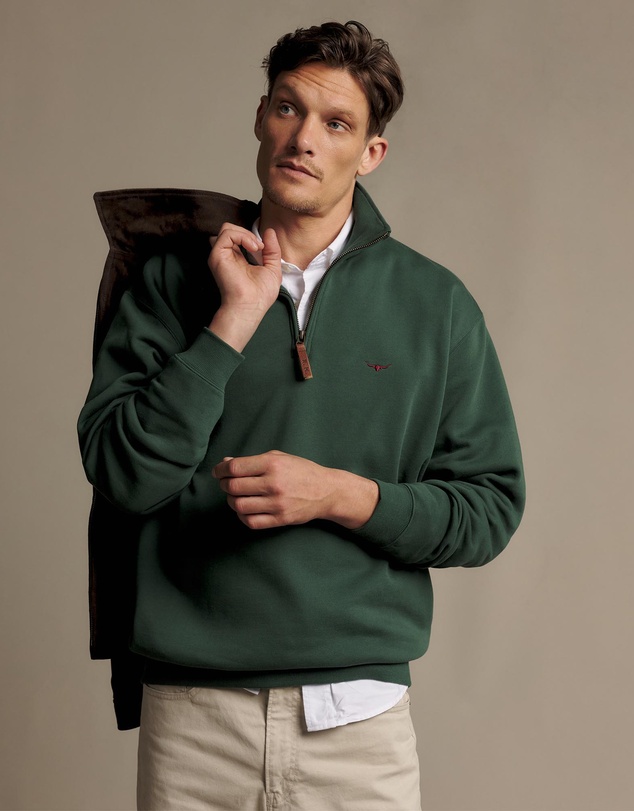 R.M.Williams - Mulyungarie 1/4 Zip Sweatshirt