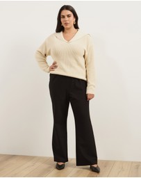 Atmos&Here Curvy - Seren Bootleg Ponte Pants