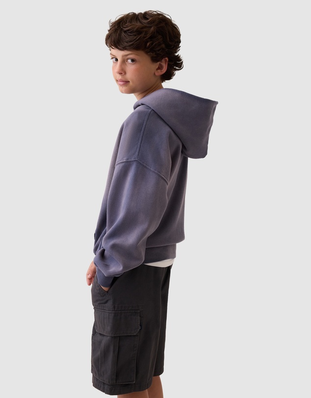 GAP - Su26 Logo Abv PO Hood - Teens