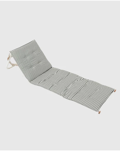 Sunnylife - The Vacay Reclining Beach Chair - Olive