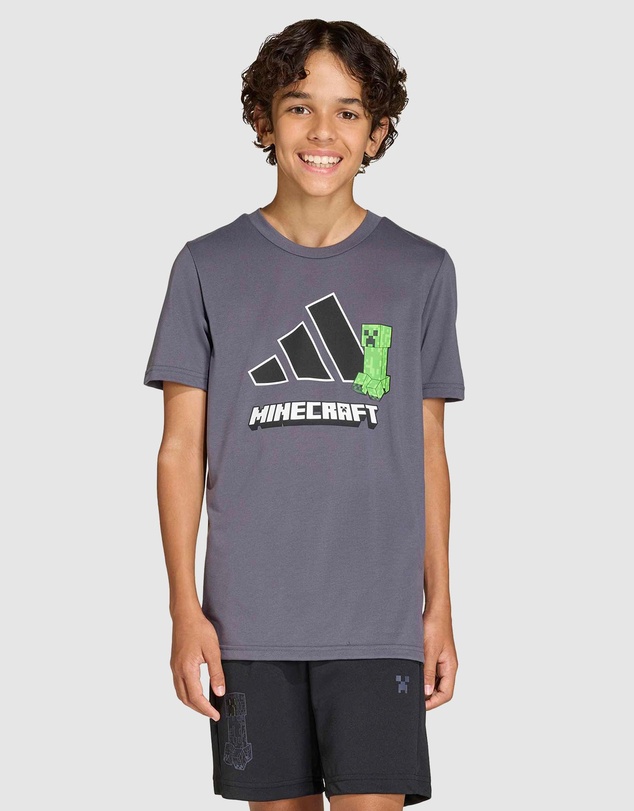adidas Sportswear - Adidas Minecraft Training T-Shirt - Kids-Teens