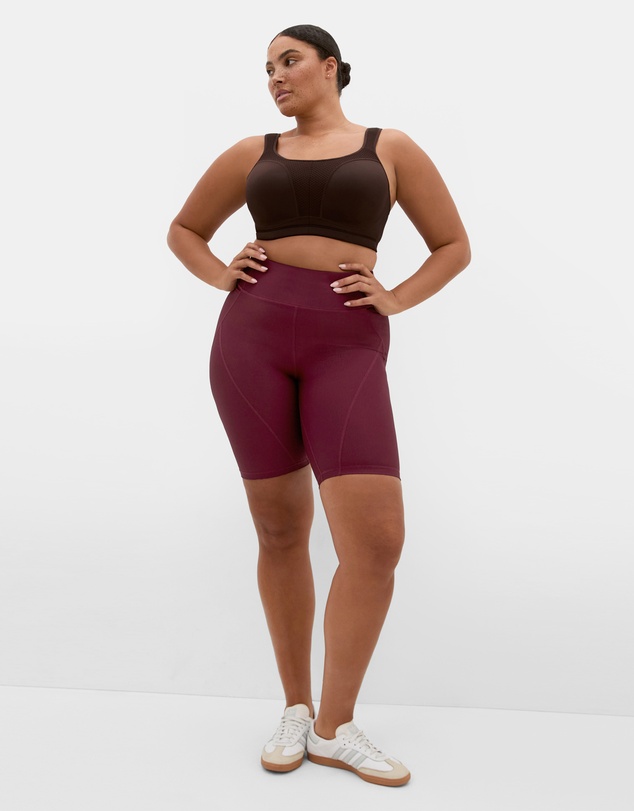City Chic - Sara Rib Active Bike Short