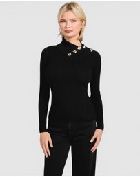 GUESS - GUESS Eco Priscilla Cable Rib Sweater