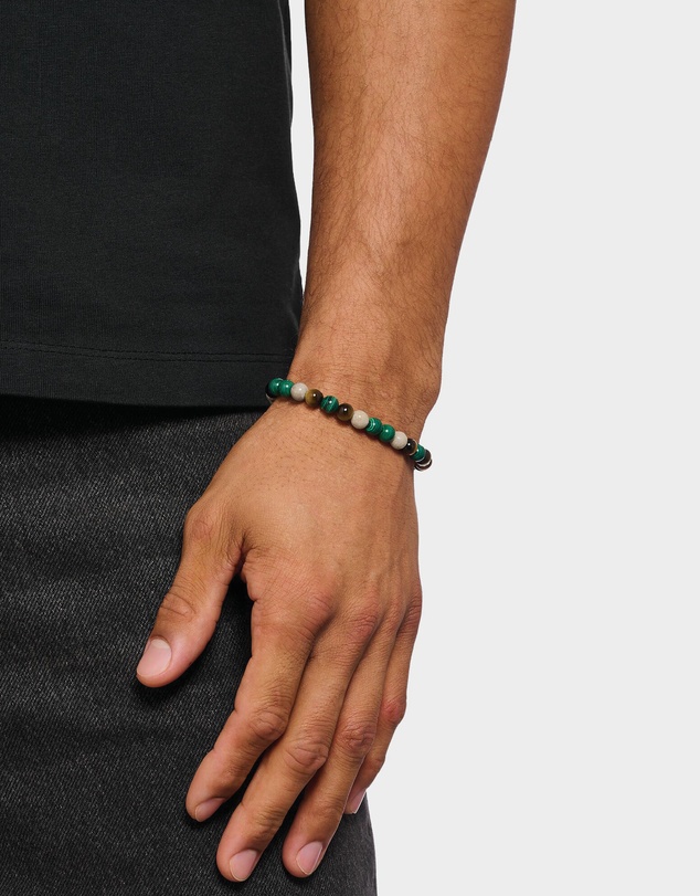 THOMAS SABO - THOMAS SABO Bracelet with earth and green beads