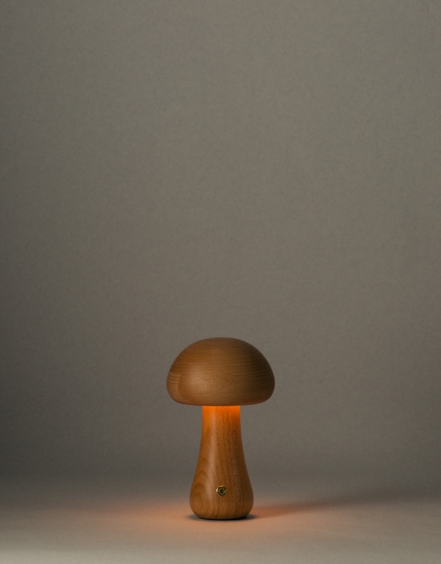 Dennis Did It - Timber Mushie Lamp Beech Regular