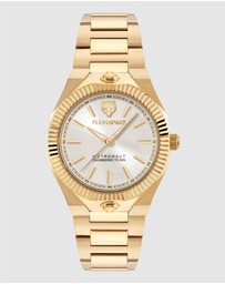 Plein Sport - PLEIN METRONAUT 36mm Champagne Dial and gold-tone bracelet