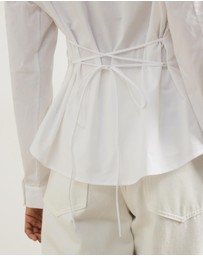 Atmos&Here - Rue Tie Waist Shirt