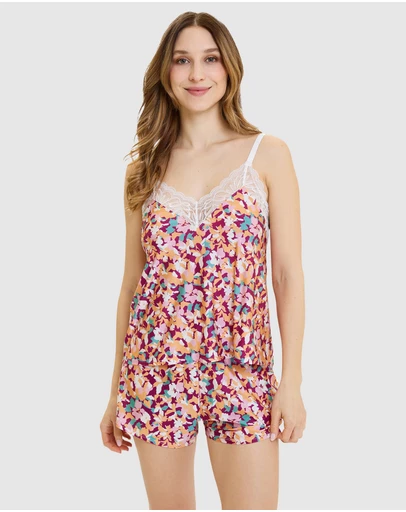 Sans Complexe - Suzan Fantaisy Microfibre Pyjama Camisole with Lace