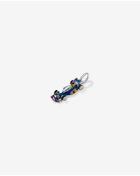 Michael Hill - Navy Racing Car Pendant in Sterling Silver