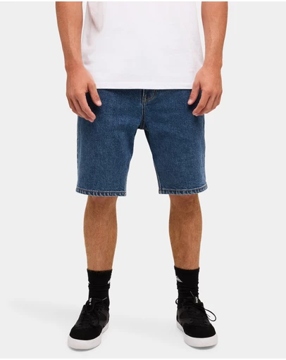 Quiksilver - Mens Aqua Cult Denim Shorts