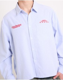 Arvust - Archive Long Sleeve Cropped Shirt