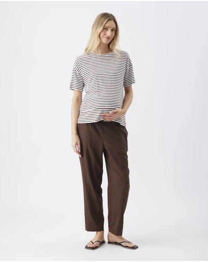 Ripe Maternity - Andie Linen Pant