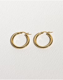 SAINT VALENTINE - Classic Hoops Medium - Gold
