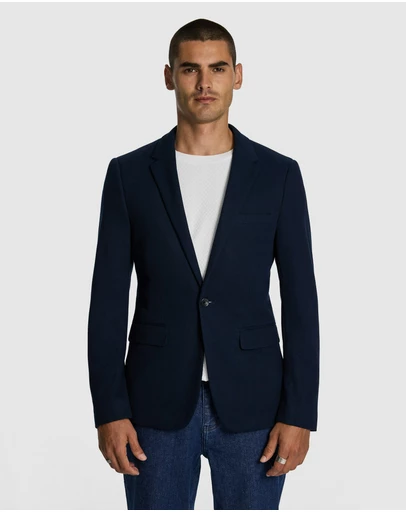 yd. - Power Knit Blazer