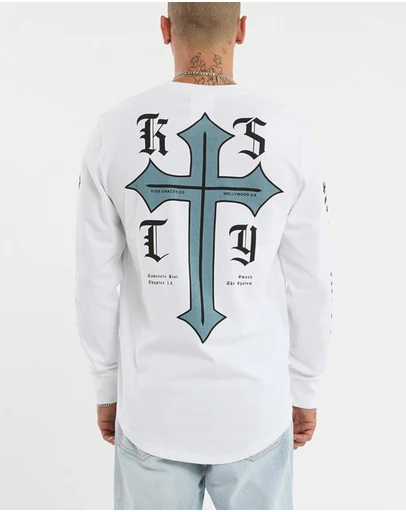 Kiss Chacey - Venom Dual Curved LS Tee