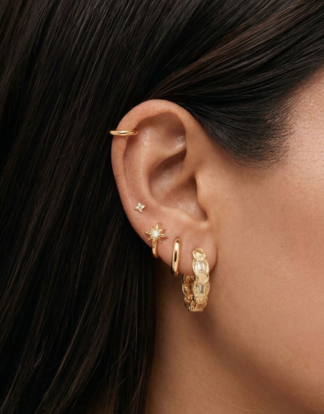 HOUSE OF SLANI - Evie Chunky Hoops