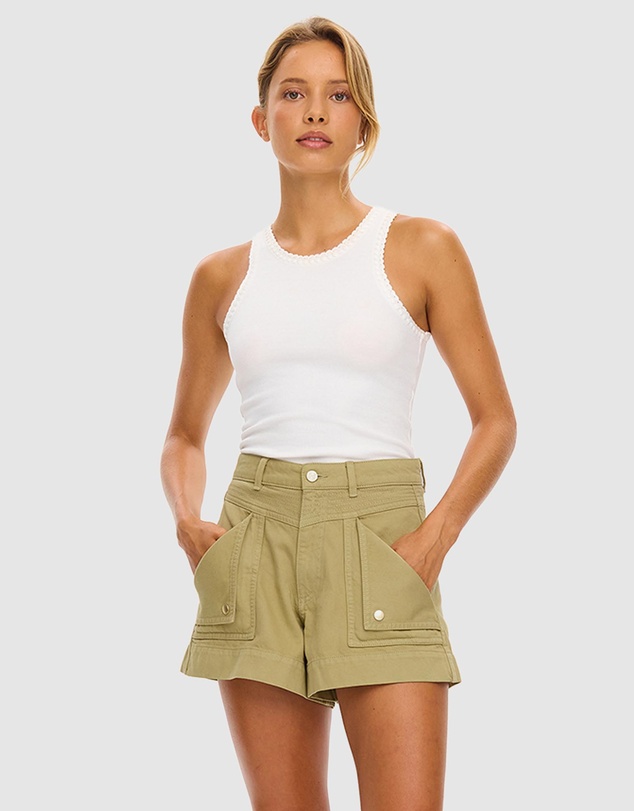 KIVARI - Celene Denim Shorts