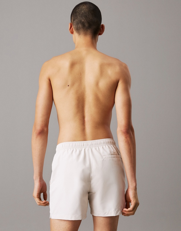 Calvin Klein - Logo Embroidery Medium Drawstring Swim Shorts