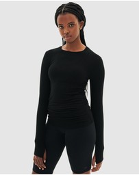 Splits59 - Louise Rib Long Sleeve Top
