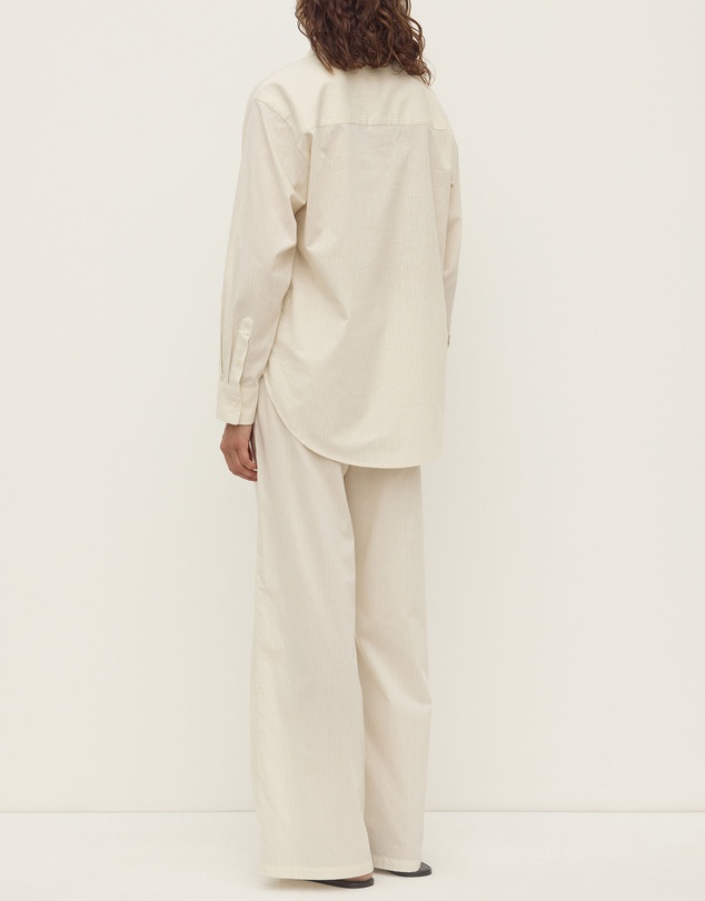 Assembly Label - Marina Stripe Fitted Shirt
