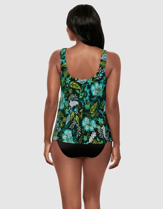 Miraclesuit Swimwear  - Florica Ursula Underwired High Neck Tankini Top