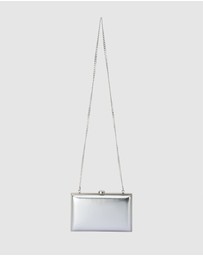 Olga Berg - Lucy Metallic Clutch