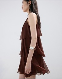 M.N.G - Short Ruffled Dress