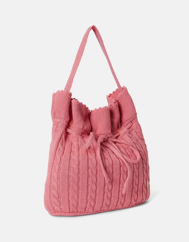 Polo Ralph Lauren - Mini-Cable Drawstring Bucket Bag