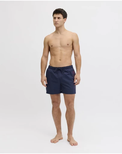Jack & Jones - Jpstmaui Wave Logo Swim Shorts Reg SN