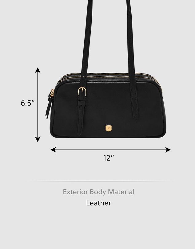 Fossil - Danni Black Shoulder Bag
