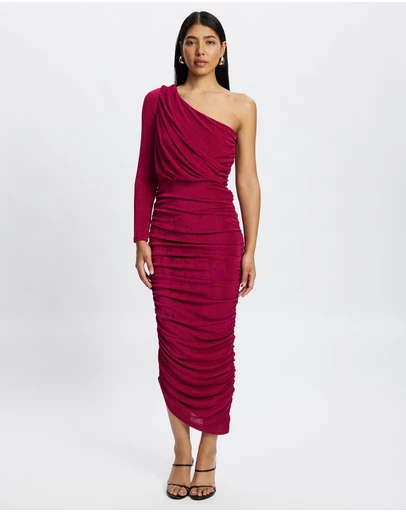 Romance by Honey and Beau - Avaline One Shoulder Dress