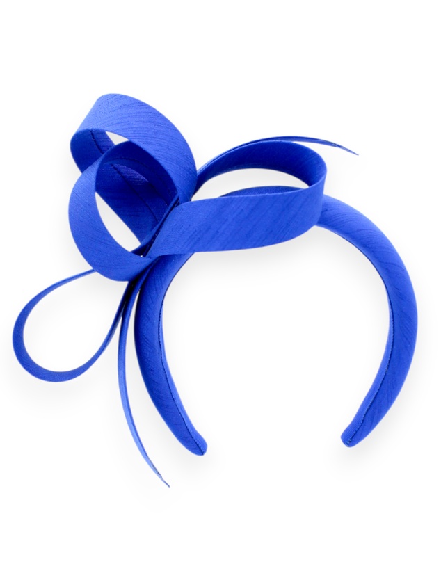 Morgan & Taylor - Mel Fascinator in Cobalt Blue