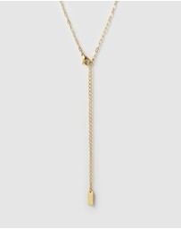 Arms Of Eve - Koda Gold Necklace - Malachite