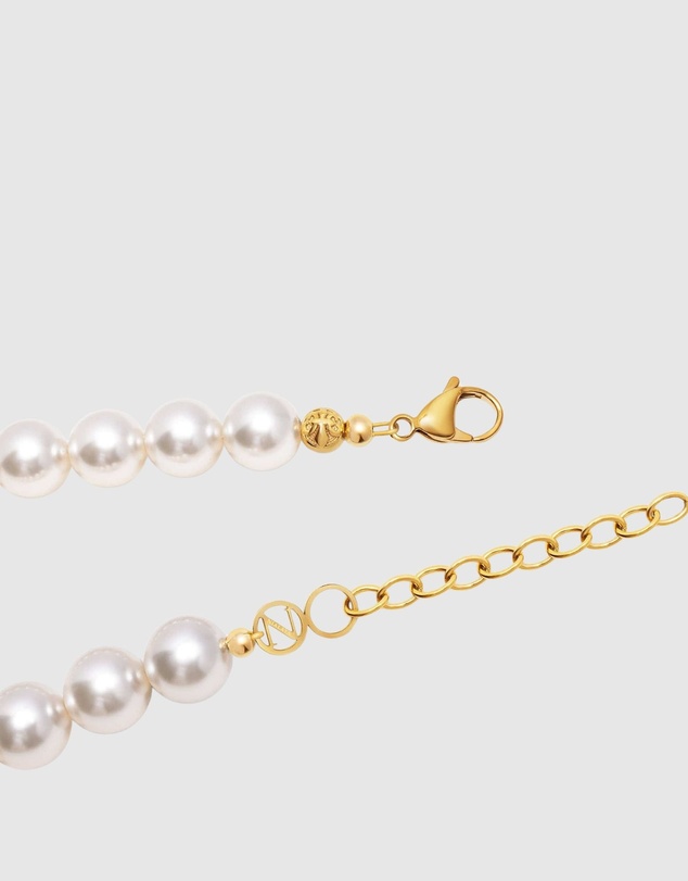 Nialaya Jewellery - Chunky Pearl Choker