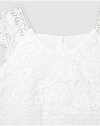 Designer Kidz - Angie Lace Bodice Dress