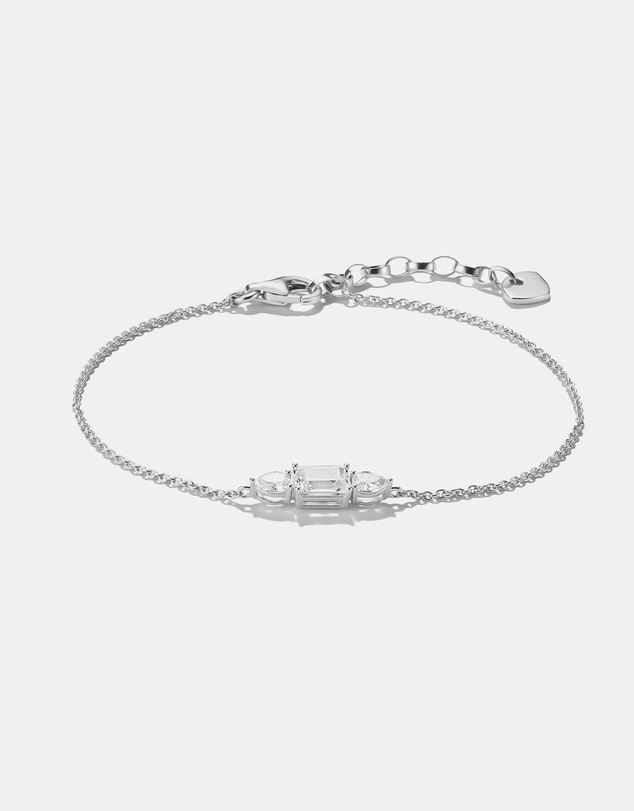THOMAS SABO - THOMAS SABO Bracelet with Sparkling Zirconia Stones Silver
