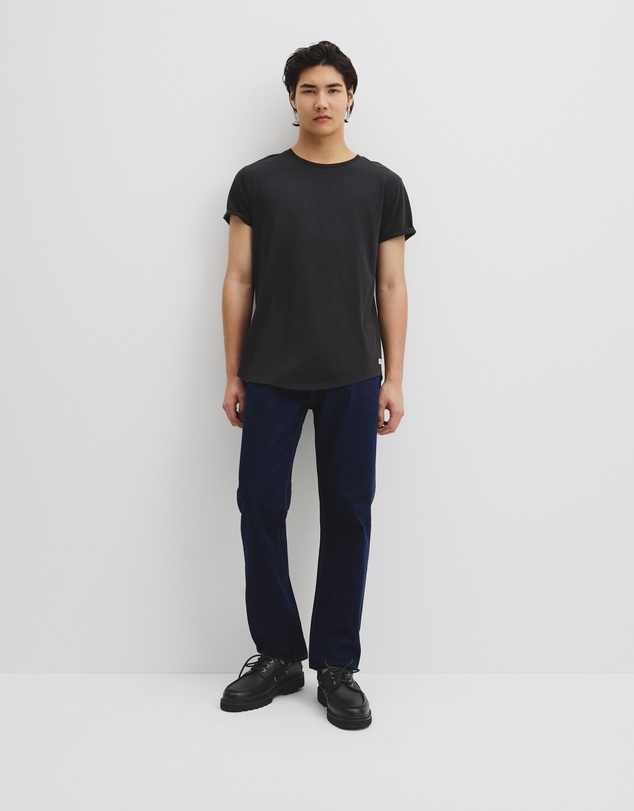 Country Road - Australian Cotton Longline Garment Dye T-shirt