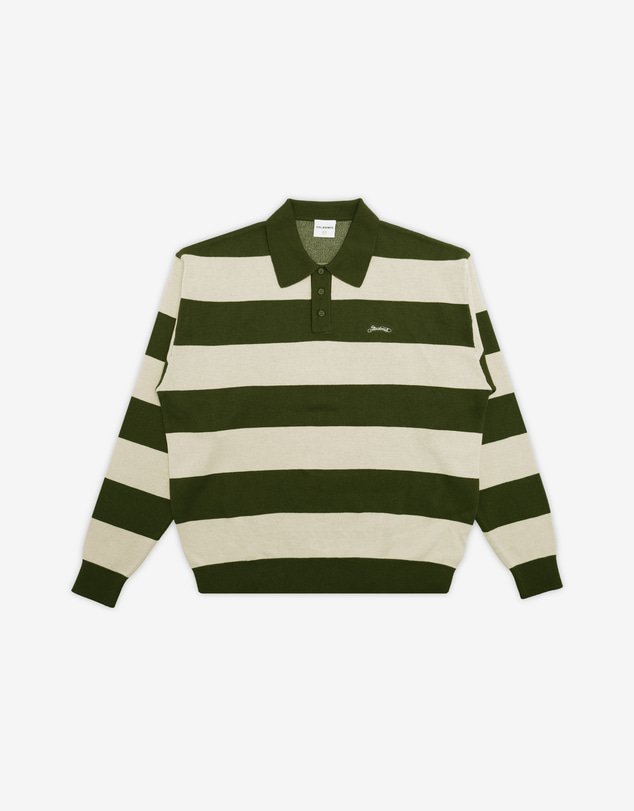 STUDENTS - Whittier Knit LS Polo Sweater