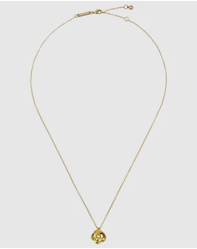 Ted Baker - Flora Pearl Flower Pendant Necklace