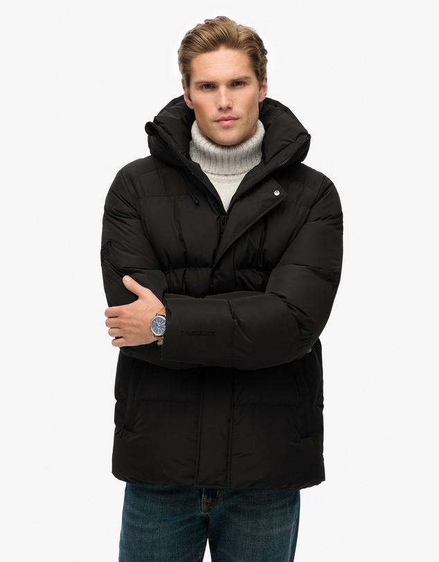 Superdry - Hooded 5 Baffle Sports Puffer