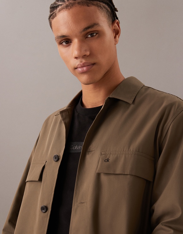 Calvin Klein - Boxy Twill Shacket