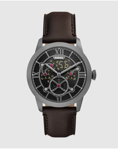 Fossil - Townsman Brown Analogue-Digital Watch