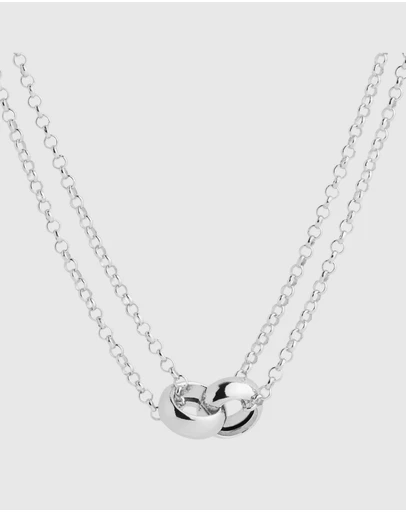Najo - Ensemble Silver Necklace