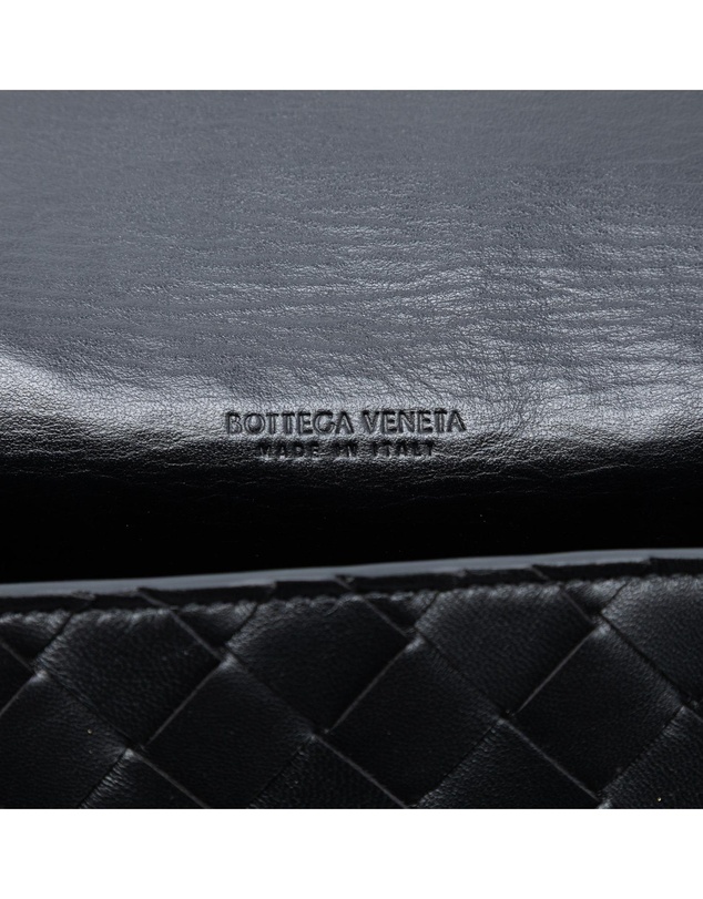 Pre-Loved by Azura Reborn - Pre-Loved Nappa Intrecciato Pouch On Strap Crossbody