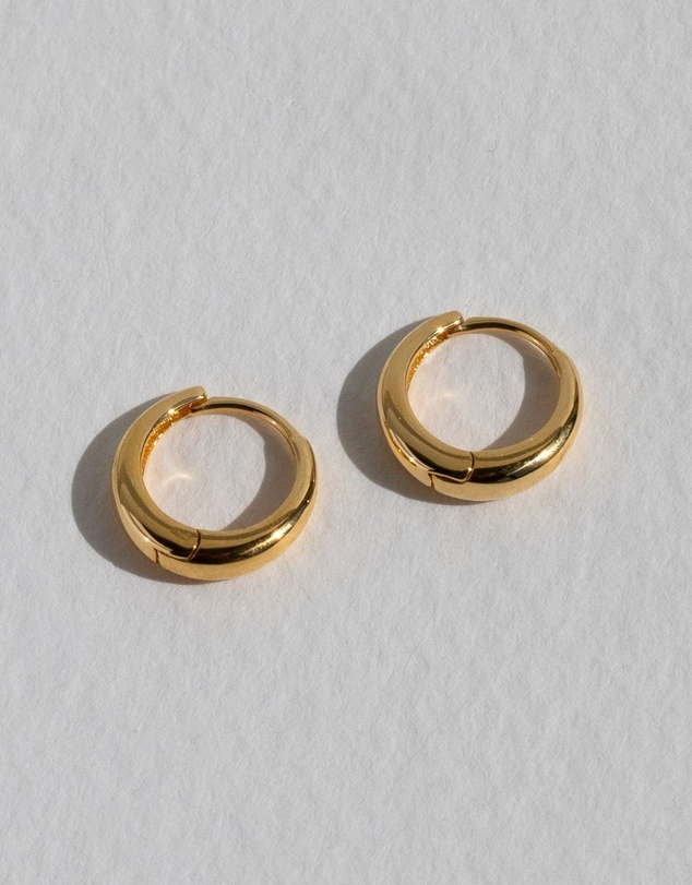 SAINT VALENTINE - Positano Mini Hoops - Gold