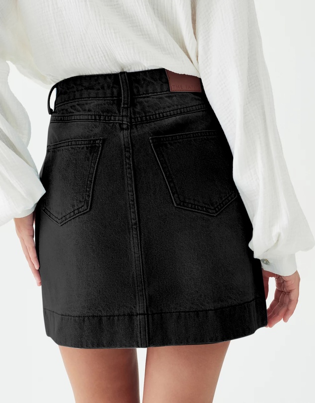 The Fated - Asha Denim Mini Skirt