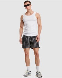 Urban Classics - Stripe Swim Shorts